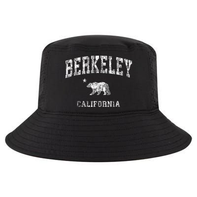 Berkeley California Ca Vintage Distressed Sports Cool Comfort Performance Bucket Hat
