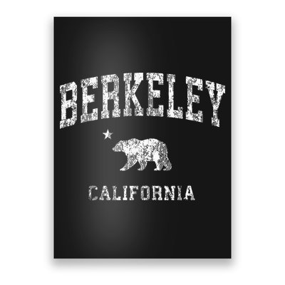 Berkeley California Ca Vintage Distressed Sports Poster
