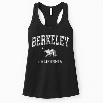 Berkeley California Ca Vintage Distressed Sports Womens Tank Top