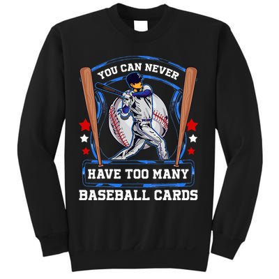 Baseball Cards Collector Sweatshirt