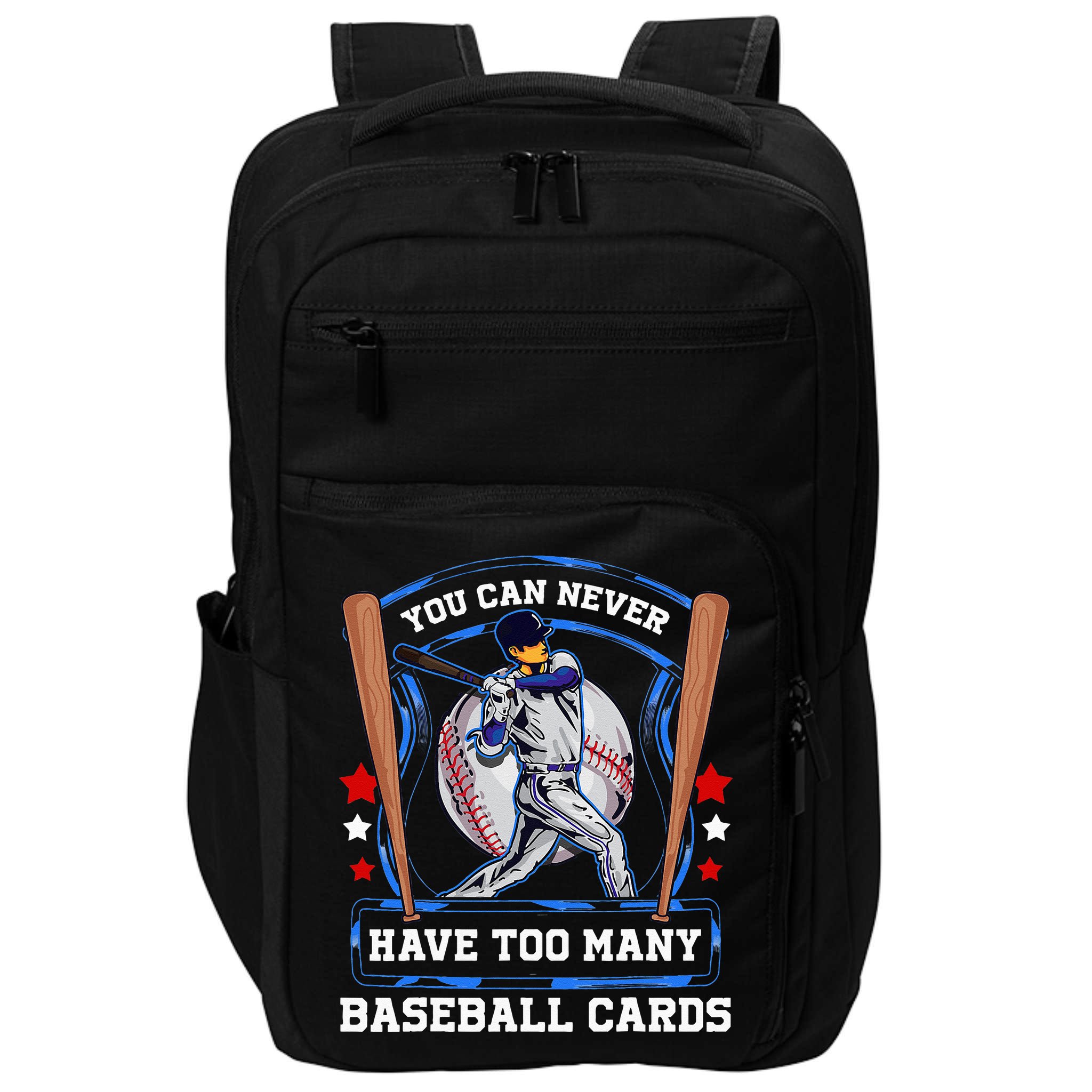 Baseball Cards Collector Impact Tech Backpack