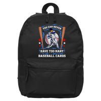 Baseball Cards Collector 16 in Basic Backpack