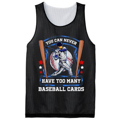 Baseball Cards Collector Mesh Reversible Basketball Jersey Tank