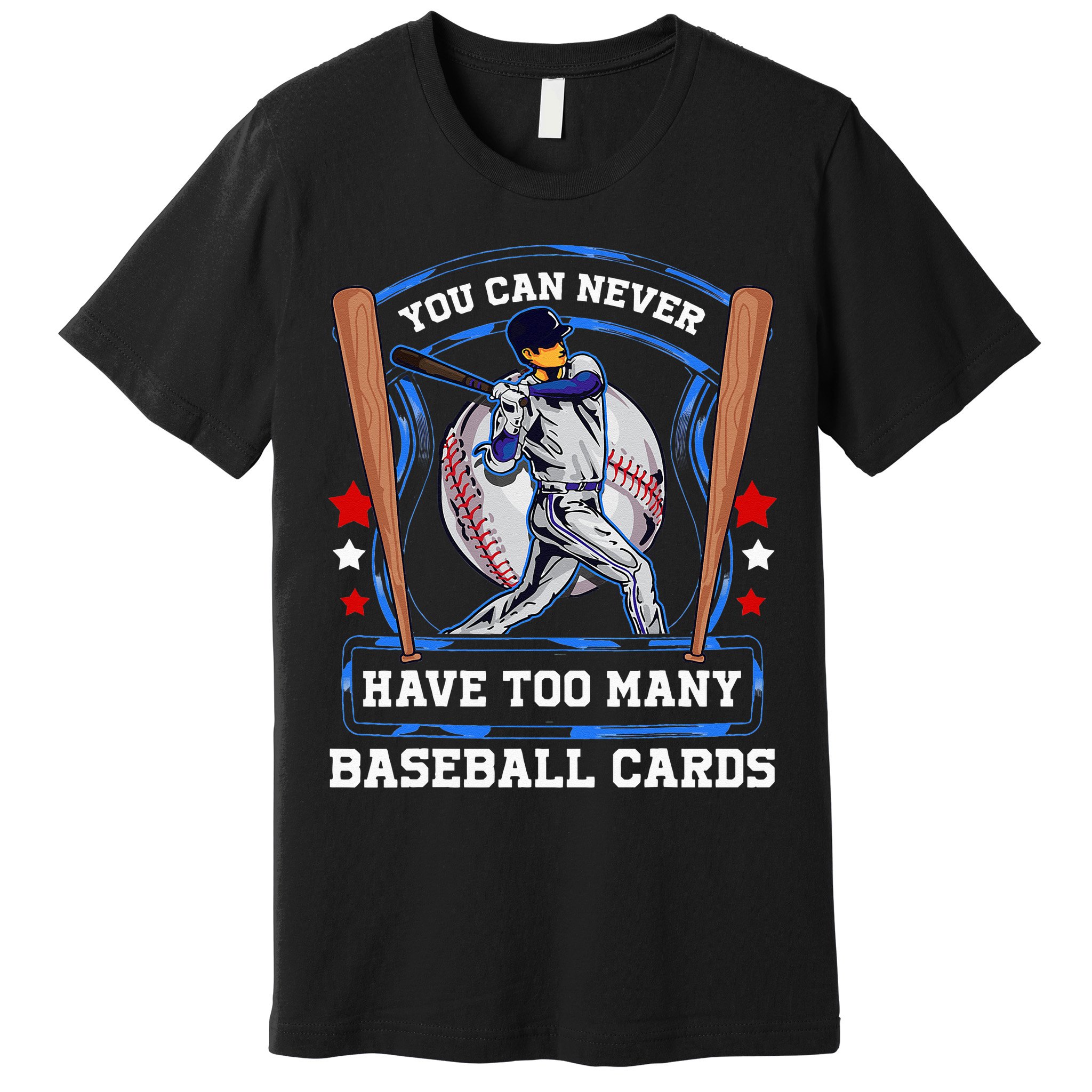 Baseball Cards Collector Premium T-Shirt