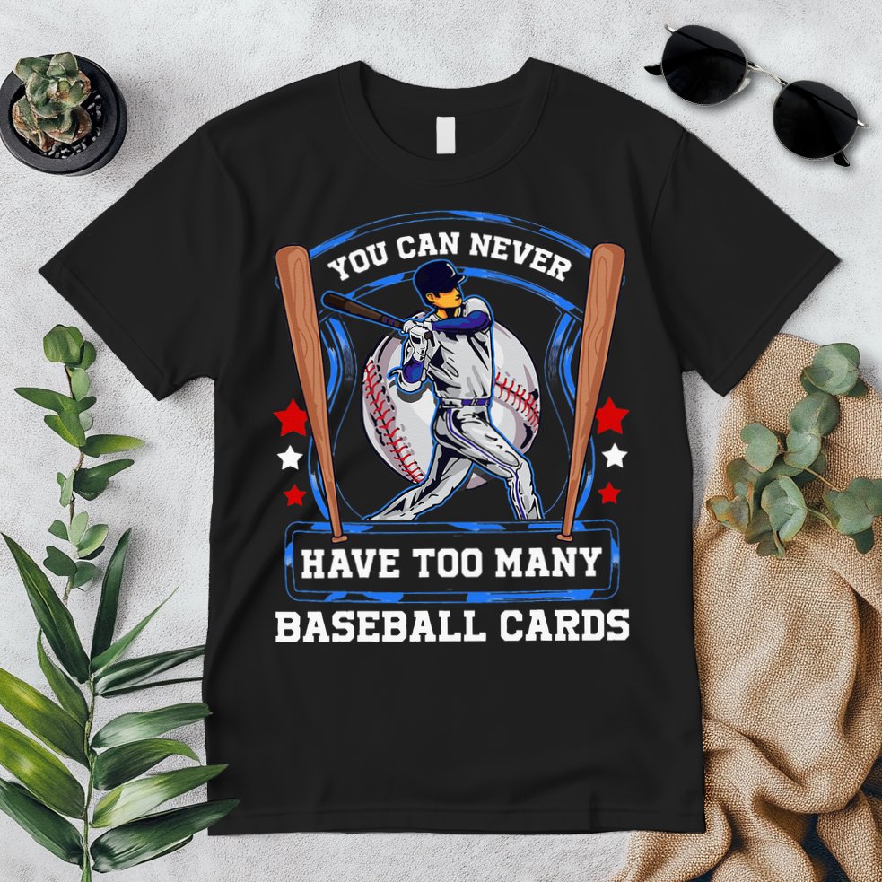 Baseball Cards Collector Premium T-Shirt
