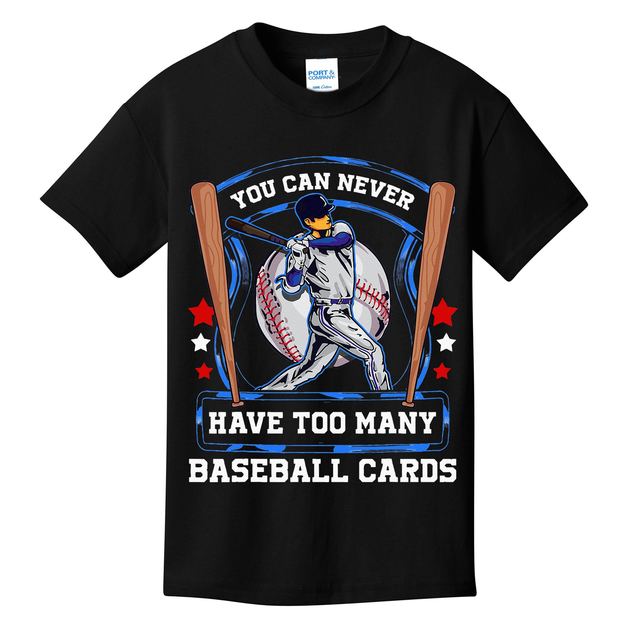 Baseball Cards Collector Kids T-Shirt