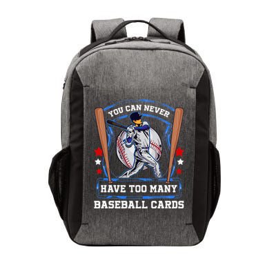 Baseball Cards Collector Vector Backpack