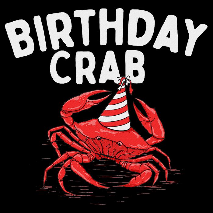 Birthday Crab Crustacean Animal Lover Beach Seafood Impact Tech Backpack