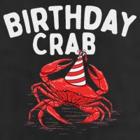 Birthday Crab Crustacean Animal Lover Beach Seafood Hat