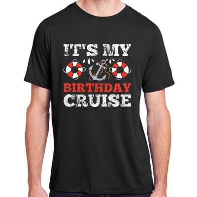 Birthday Cruise Cruising Boating Party Adult ChromaSoft Performance T-Shirt