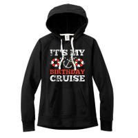 Birthday Cruise Cruising funny Boating Party Women's Fleece Hoodie