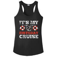 Birthday Cruise Cruising funny Boating Party Ladies PosiCharge Competitor Racerback Tank