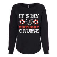 Birthday Cruise Cruising funny Boating Party Womens California Wash Sweatshirt