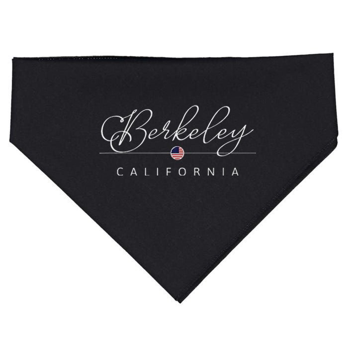 Berkeley California Ca On Berkeley USA-Made Doggie Bandana