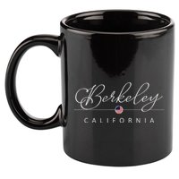 Berkeley California Ca On Berkeley 11oz C Handle Ceramic Mug