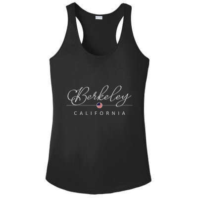 Berkeley California Ca On Berkeley Ladies PosiCharge Competitor Racerback Tank