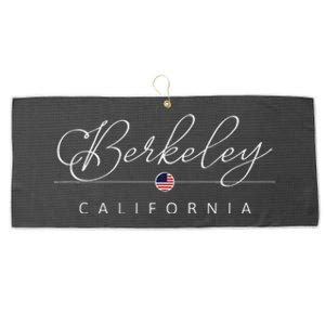 Berkeley California Ca On Berkeley Large Microfiber Waffle Golf Towel