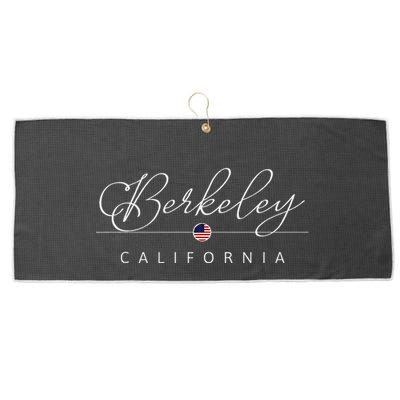 Berkeley California Ca On Berkeley Large Microfiber Waffle Golf Towel