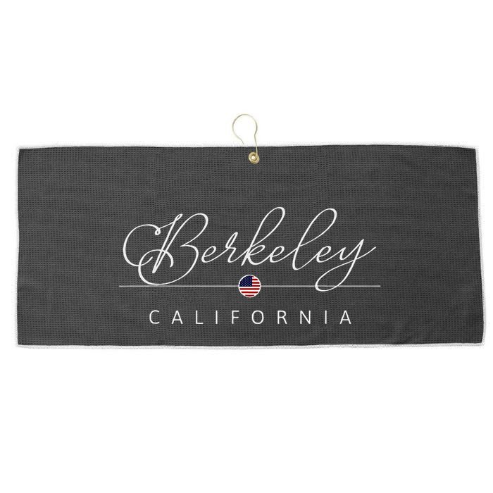 Berkeley California Ca On Berkeley Large Microfiber Waffle Golf Towel