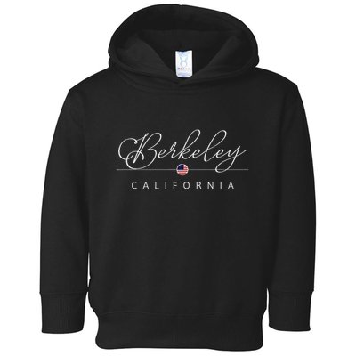 Berkeley California Ca On Berkeley Toddler Hoodie