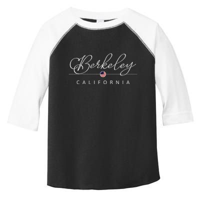 Berkeley California Ca On Berkeley Toddler Fine Jersey T-Shirt