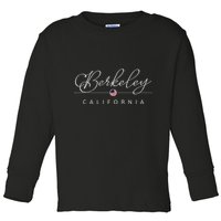 Berkeley California Ca On Berkeley Toddler Long Sleeve Shirt