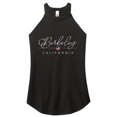Berkeley California Ca On Berkeley Women's Perfect Tri Rocker Tank