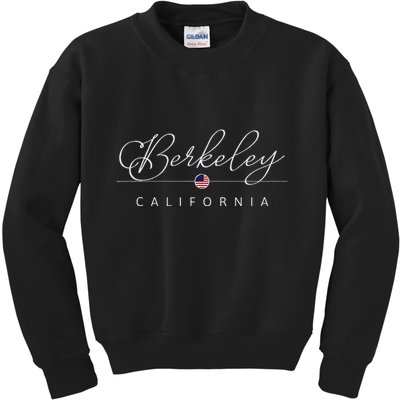 Berkeley California Ca On Berkeley Kids Sweatshirt