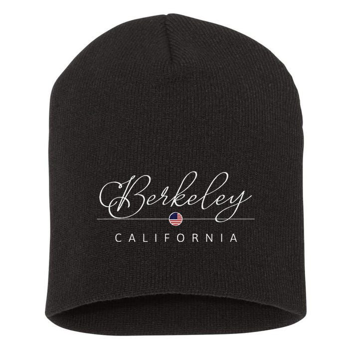 Berkeley California Ca On Berkeley Short Acrylic Beanie