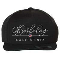 Berkeley California Ca On Berkeley Wool Snapback Cap
