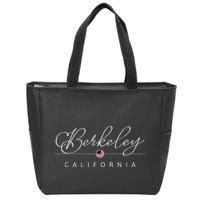 Berkeley California Ca On Berkeley Zip Tote Bag