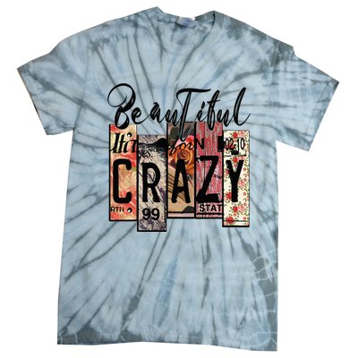 Beautiful Crazy Country Music Western Cowgirl Rodeo Tie-Dye T-Shirt