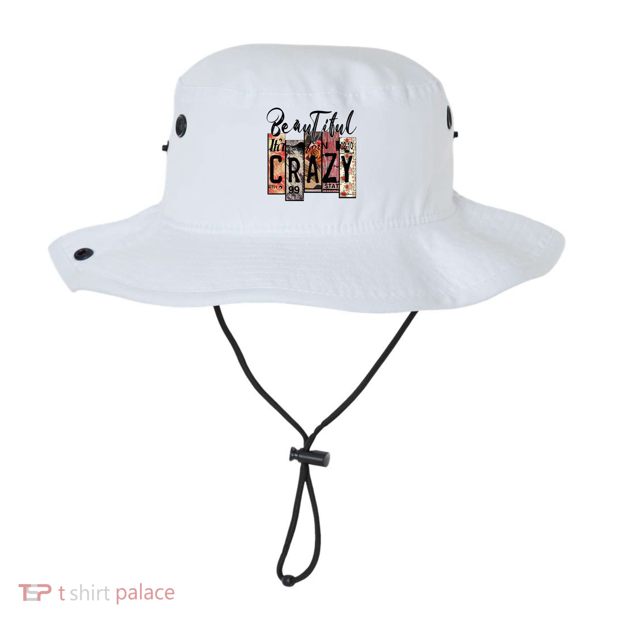 Beautiful Crazy Country Music Western Cowgirl Rodeo Bucket Hat