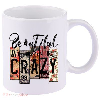 Beautiful Crazy Country Music Western Cowgirl Rodeo 11oz C Handle Ceramic Mug