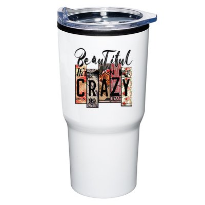 Beautiful Crazy Country Music Western Cowgirl Rodeo Tumbler