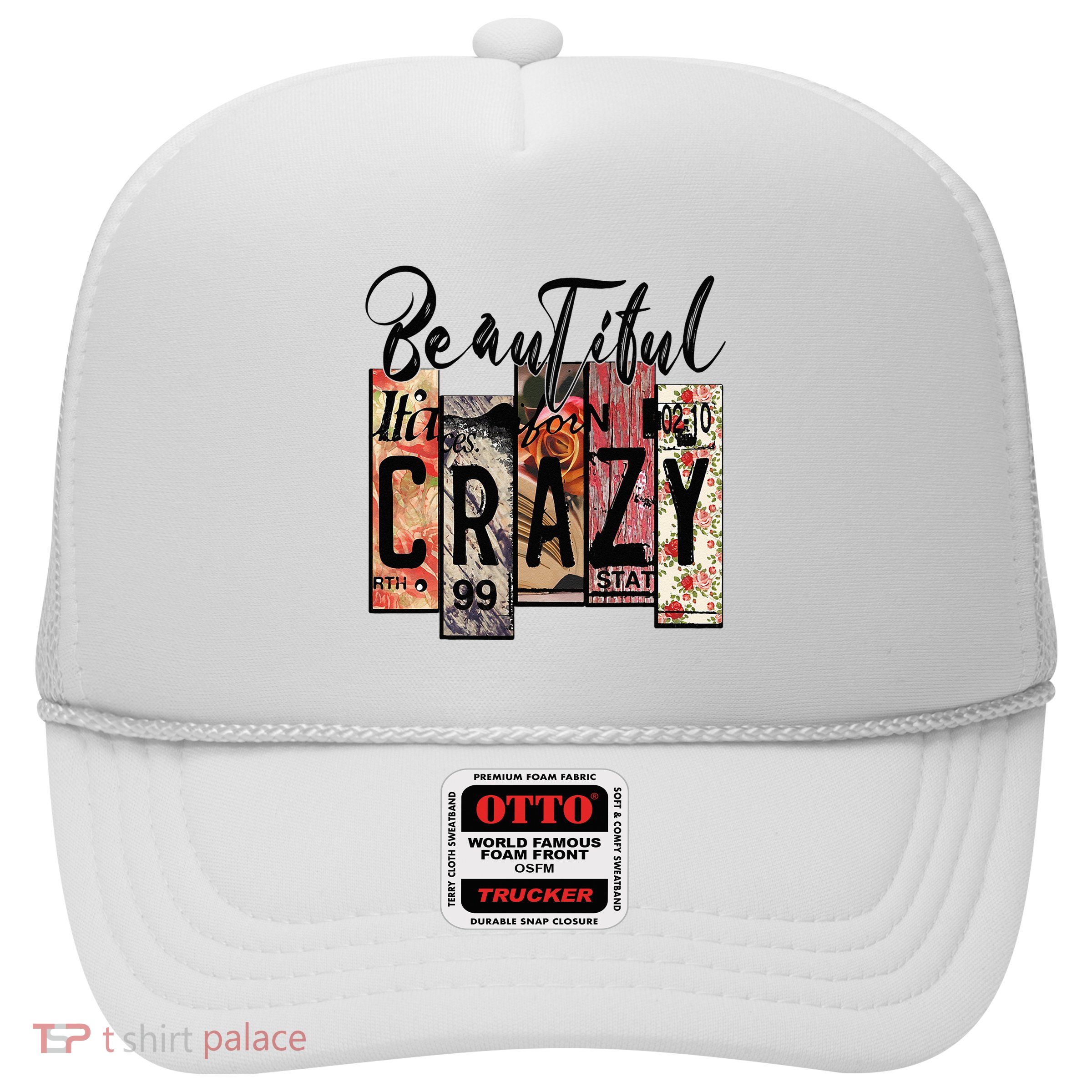Beautiful Crazy Country Music Western Cowgirl Rodeo Trucker Hat