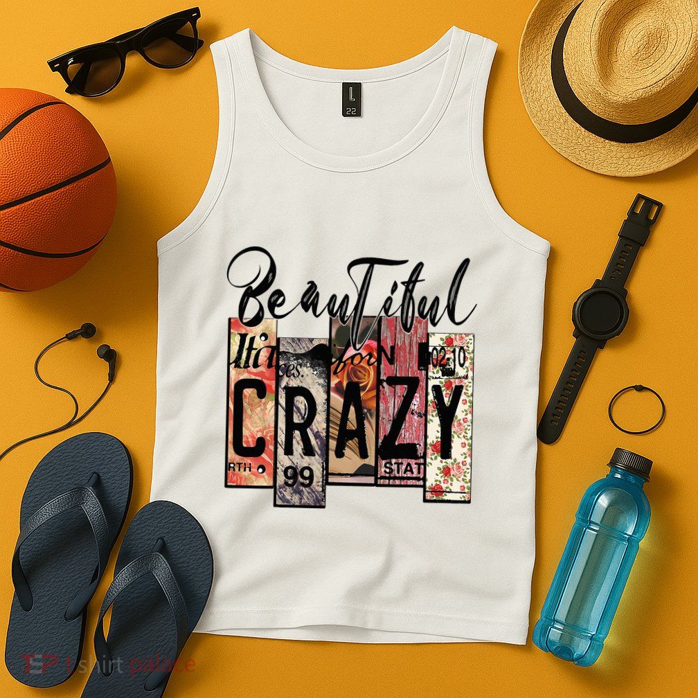 Beautiful Crazy Country Music Western Cowgirl Rodeo Tank Top