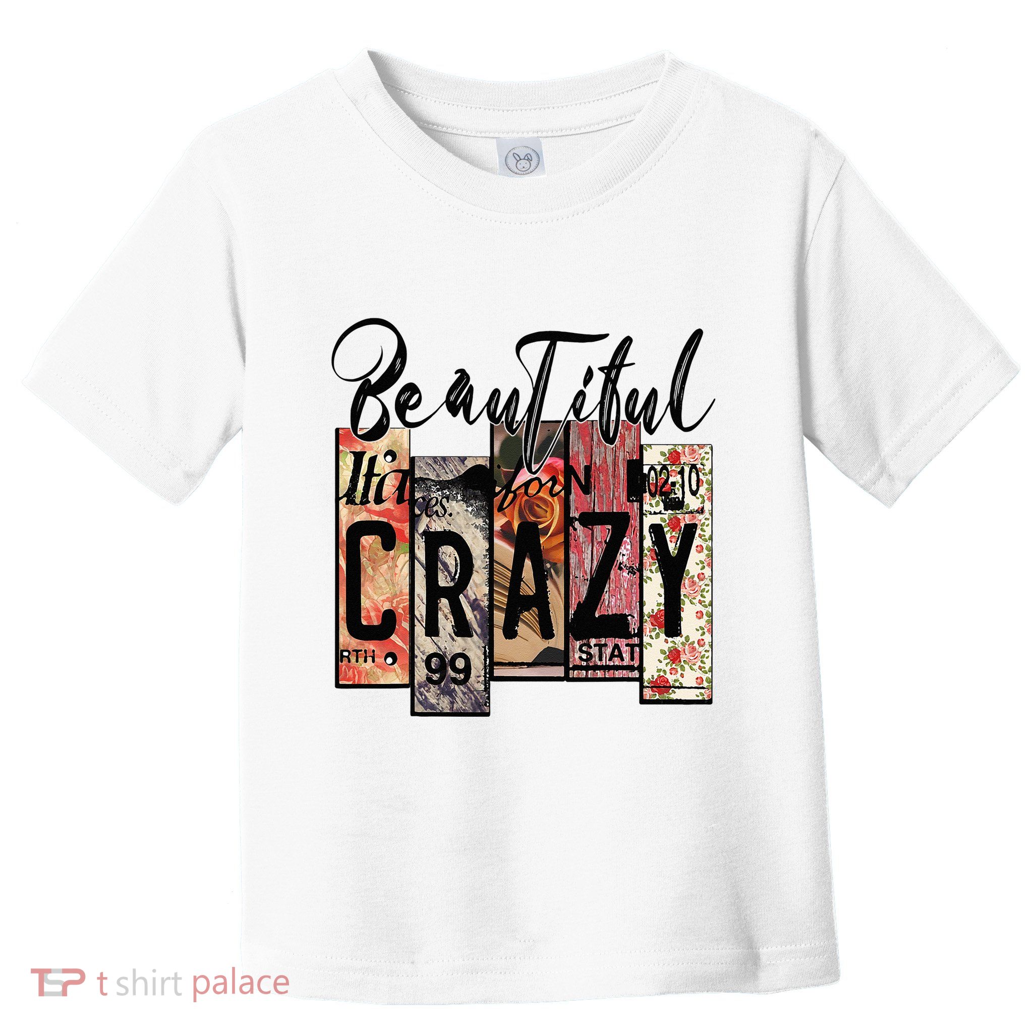 Beautiful Crazy Country Music Western Cowgirl Rodeo Toddler T-Shirt