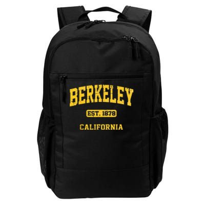 Berkeley California CA Vintage State Athletic Style Daily Commute Backpack