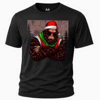 Bigfoot Christmas Cheer Cooling Performance Crew T-Shirt