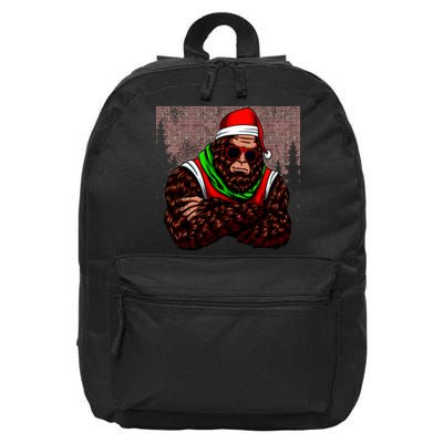 Bigfoot Christmas Cheer 16 in Basic Backpack