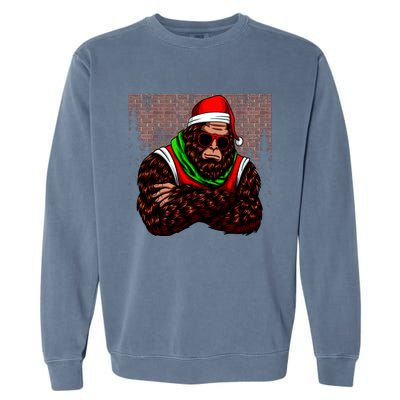 Bigfoot Christmas Cheer Garment-Dyed Sweatshirt