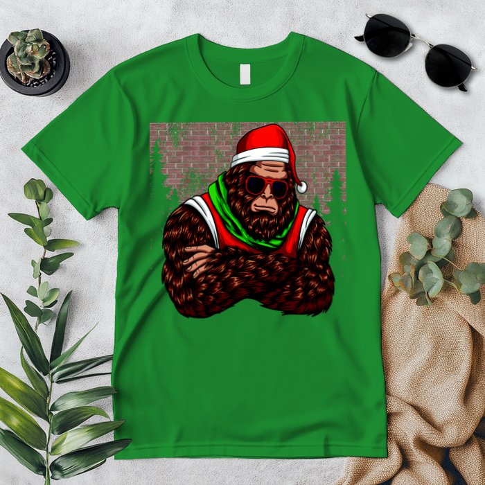Bigfoot Christmas Cheer Premium T-Shirt