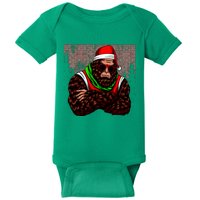 Bigfoot Christmas Cheer Baby Bodysuit