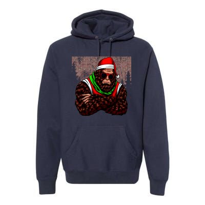 Bigfoot Christmas Cheer Premium Hoodie