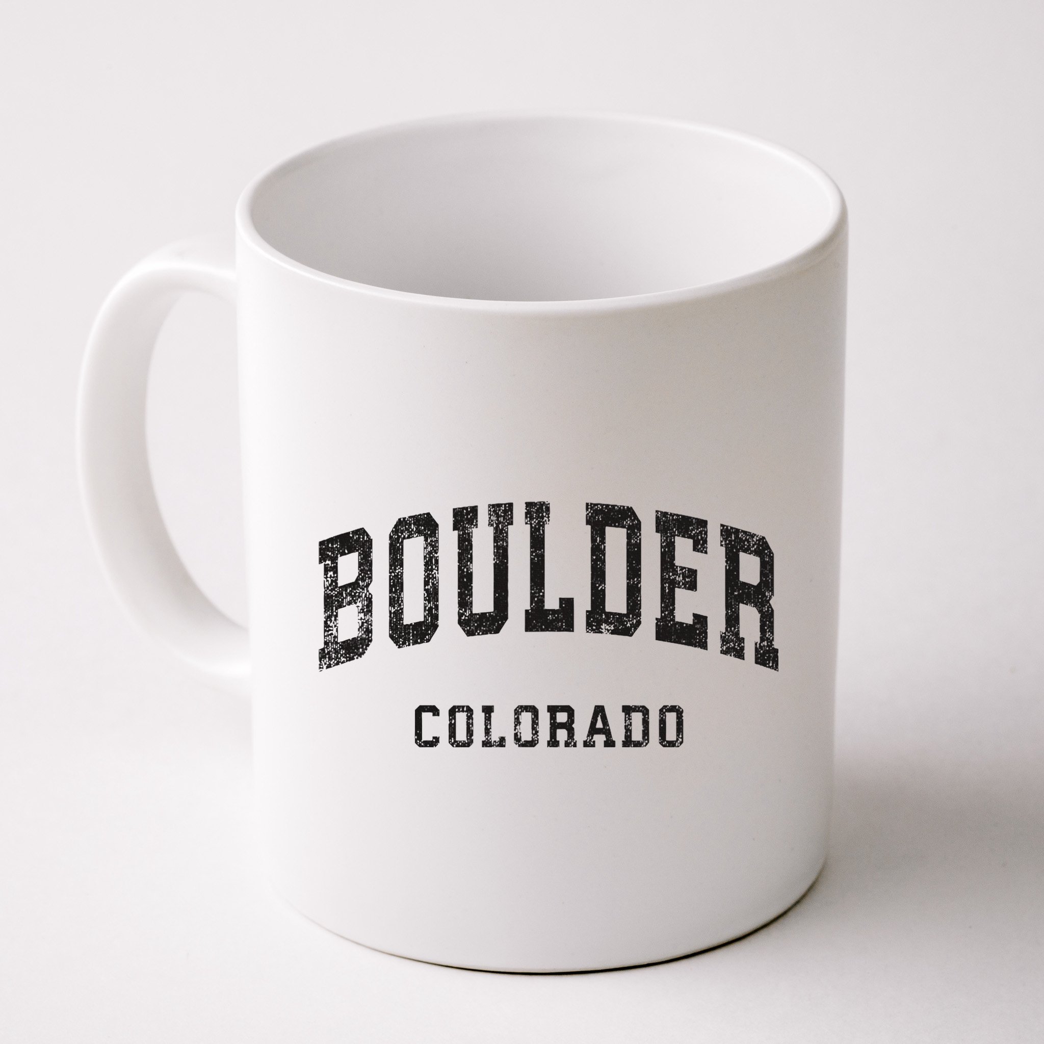 Boulder Colorado Co Vintage Athletic Sports Design Mug