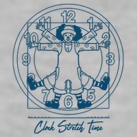 Big Comfy Couch Clock Stretch Time Ladies PosiCharge Tri-Blend Wicking Tank