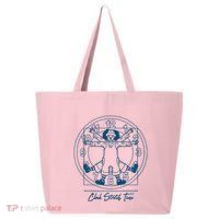 Big Comfy Couch Clock Stretch Time 25L Jumbo Tote
