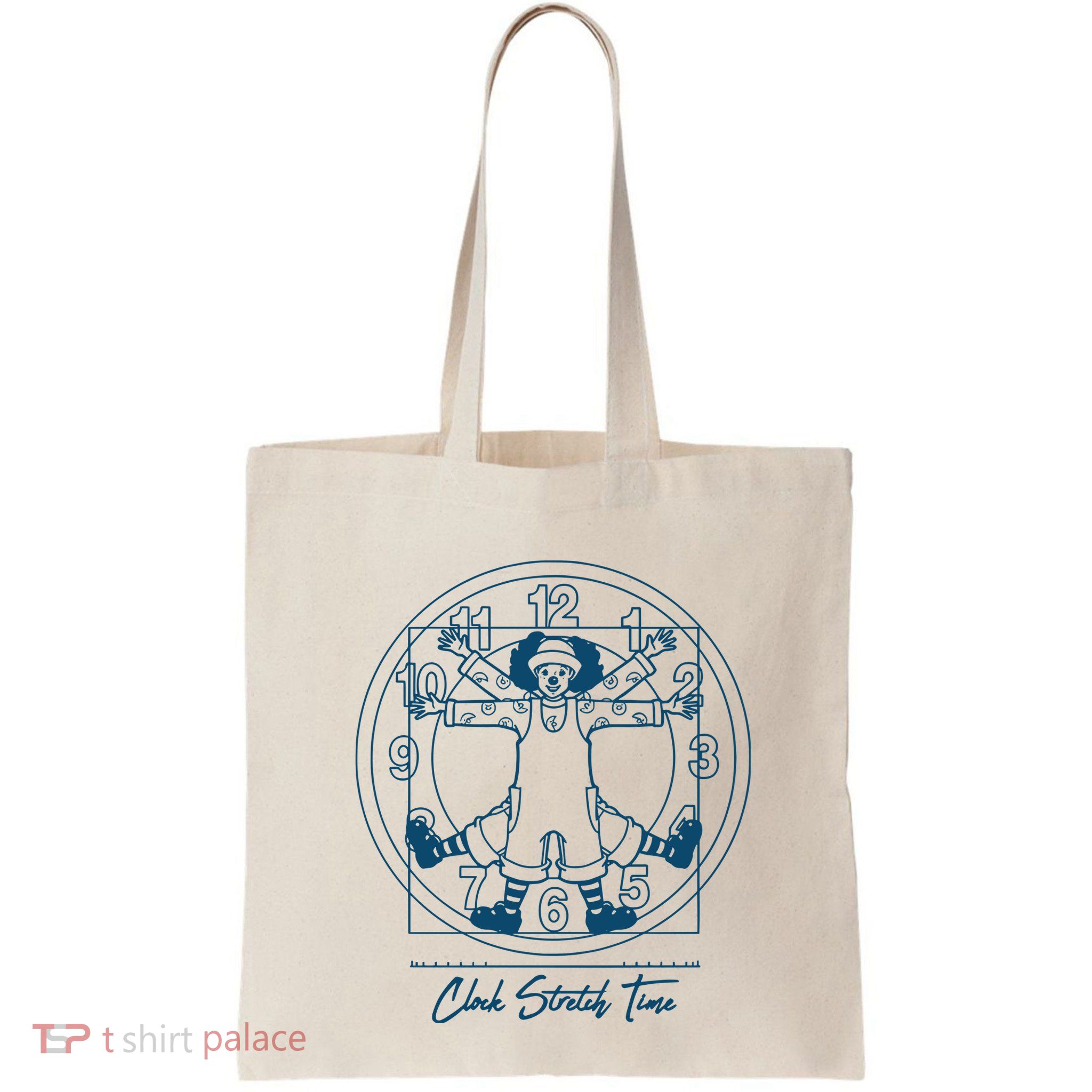 Big Comfy Couch Clock Stretch Time Bag