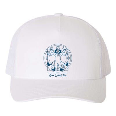 Big Comfy Couch Clock Stretch Time Yupoong Adult 5-Panel Trucker Hat